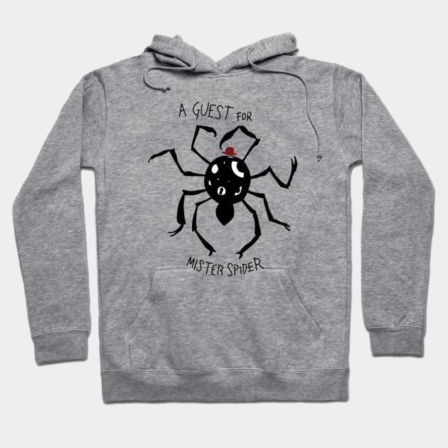 A Guest for Mr. Spider Hoodie by valentinahramov